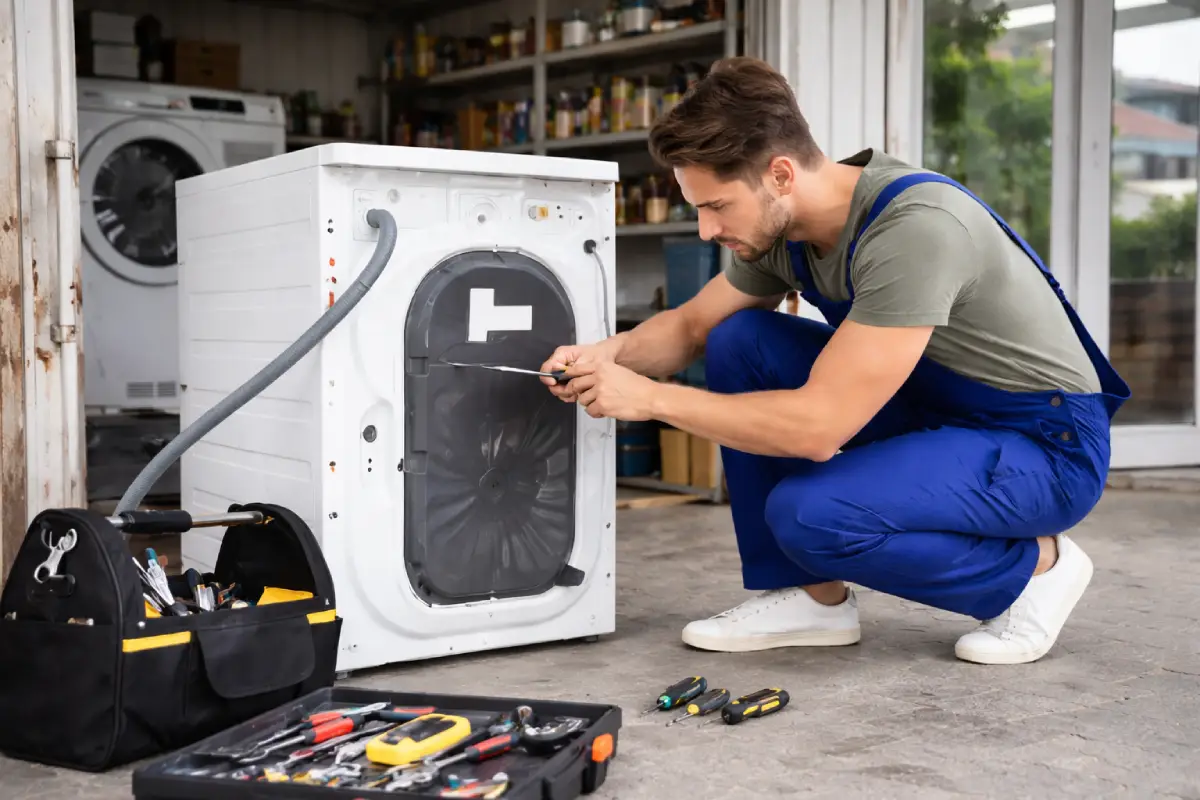 Hatay Beyaz Eşya Servisi Çamaşır Makinesi Tamiri Yapan Teknik Servis Ustası Arıza Tespiti Ve Onarım Çalışması