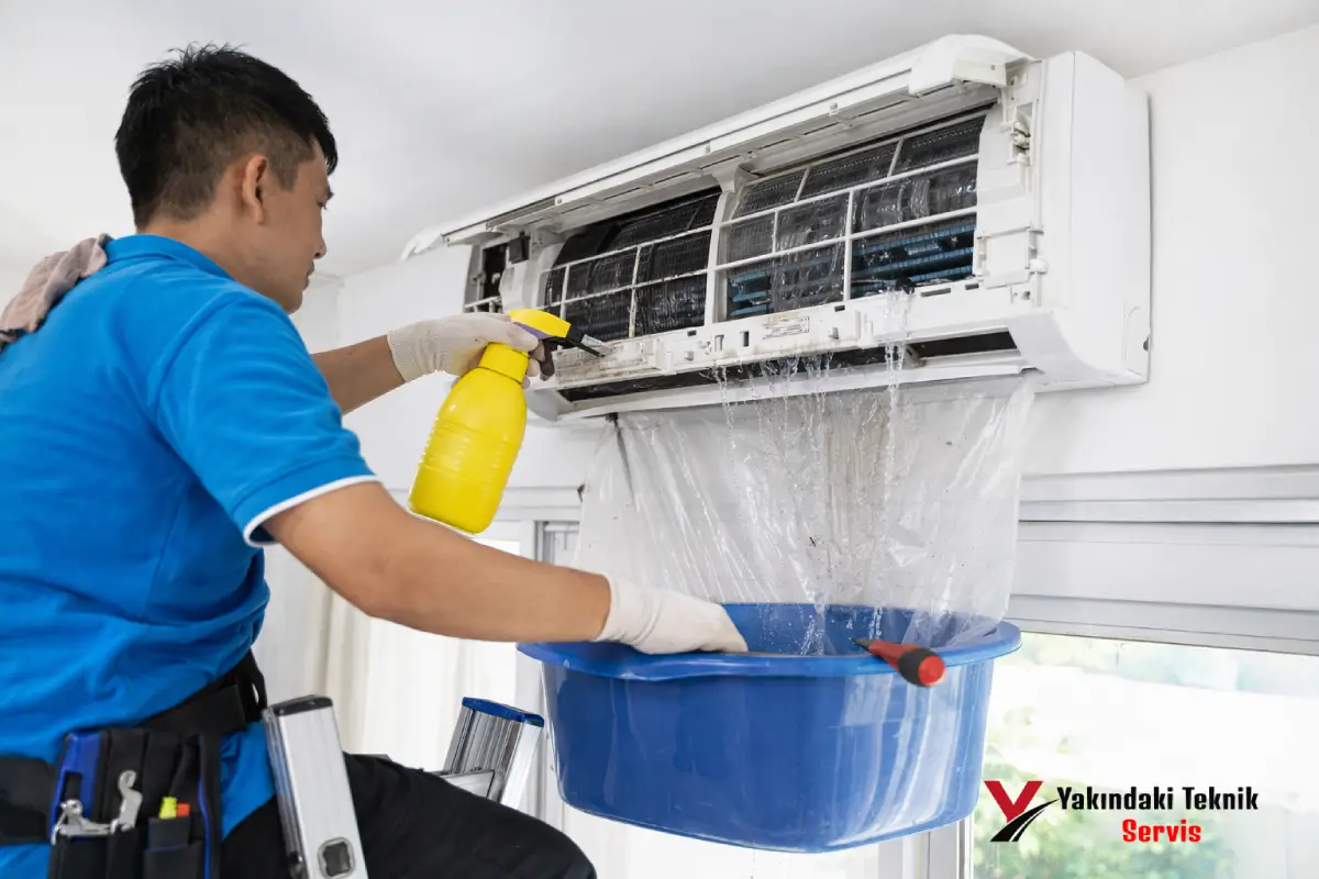 Hatay Klima Servisi Klima Arıza Tespiti Ve Tamiri Yapan Teknik Servis Ustası Klima Bakım Onarım Çalışması