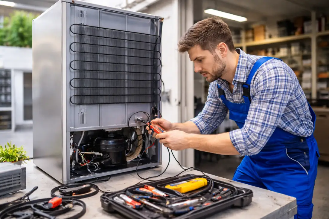 Hatay Regal Servisi Klima Ve Beyaz Eşya Tamiri Yapan Teknik Servis Ustası Arıza Onarım Çalışması